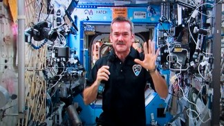 Students Chat With Space Station Astronauts