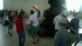 Dancers in the TJ Memorial