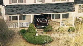Truck Crashes Into Woodbridge Home