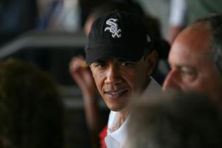 Obama Watches Strasburg Mow Through His White Sox