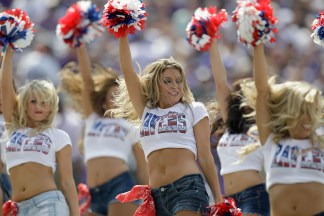 Our Patriotic Cheerleaders