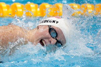 Ledecky's Lane to Olympic Final Began at Local Pool