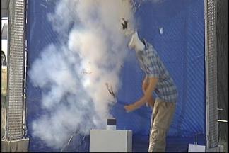 Fireworks Dangers Demonstrated
