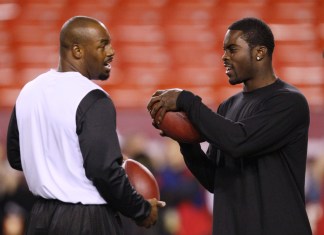 Images From Redskins-Eagles Game