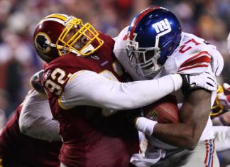 MoshPix: Giants 45, Redskins 12