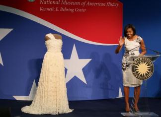 First Lady of Fashion Delivers Inaugural Gown to Smithsonian