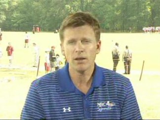 Dan Hellie at Redskins Park, Day 1