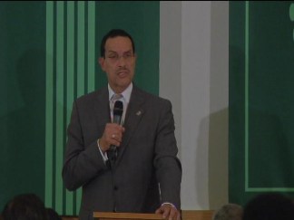 Gray Braves the Lion's Den of Angry Voters