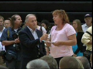 Shouting Dominates Another Town Hall