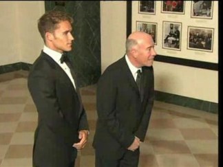 Red Carpet at the Obamas' First State Dinner