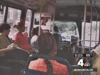 Catoe "Ashamed" of Bus Driver Apparently Talking on Cell Phone