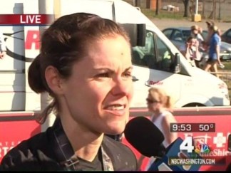 Emotional Women's Marathon Winner Reacts to the Race