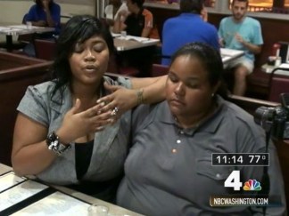 Lesbian Couple Holds PDA Demonstration at Tastee Diner