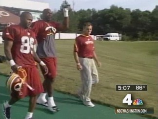 Players, Fans Brave Heat for First Day of Training Camp