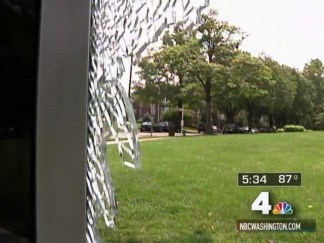 Vandals Target DC Bus Shelters