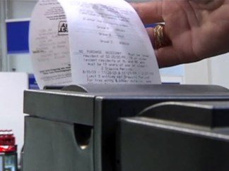 Shoppers Annoyed By Stores' Long Receipts