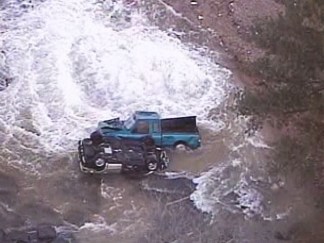 Beltway Water Main Break in Photos