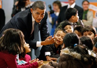 School Day for Obama