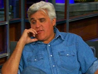 Leno Shows Off His New Set