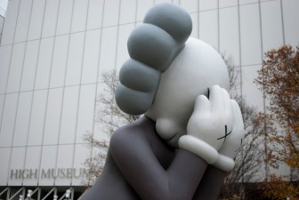 Face-Palming Sculpture Globe-Trotting to Philly
