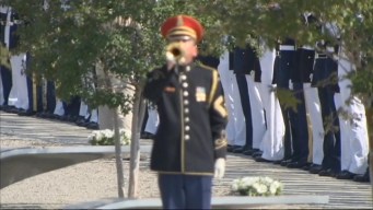 Taps Played at Pentagon Memorial