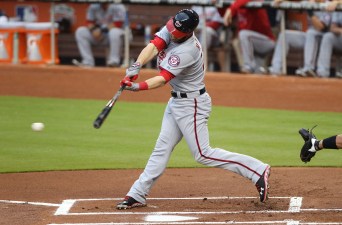 Flu-Stricken Harper Vomits, Collects Four Hits