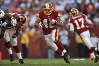 Skins Quarterback, er, Running Back Controversy