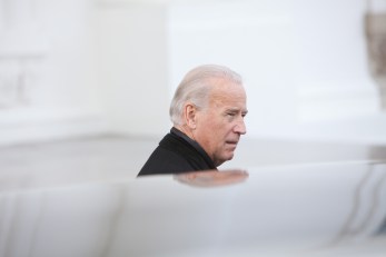 Biden Dishes It Out at DC Homeless Shelter