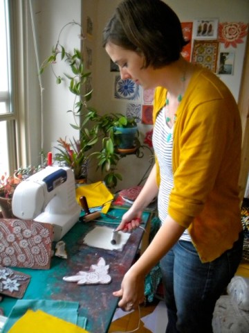 After a Trip to India, Crafty Bastards Vendor Hones Her Craft