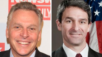 McAuliffe, Cuccinelli Share Stage at Forum