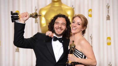 Oscar Winner Wears RGIII Socks to Academy Awards