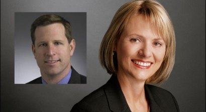 Timothy Morse and Carol Bartz