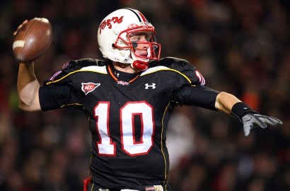 Maryland quarterback Chris Turner Maryland quarterback Chris Turner