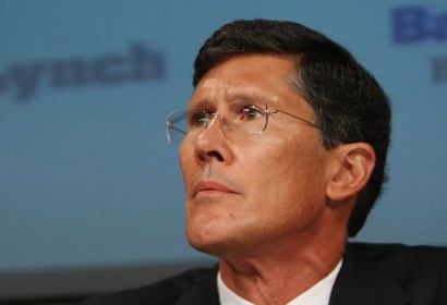 John Thain has been gored by the Merrill Lynch bull.
