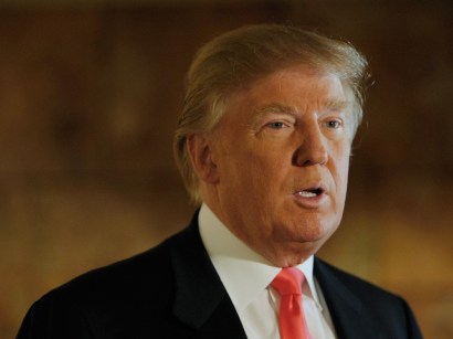 Business mogul and owner of the Miss Universe organization Donald Trump said he was "surprised" by Carrie Prejean's appearance on Larry King Live. 