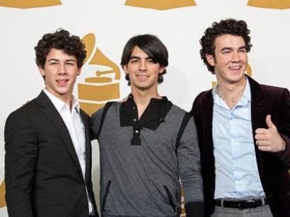 Fraternal trio the Jonas Brothers will celebrate their Grammy nomination with some flag football and Pinkberry. Fraternal trio the Jonas Brothers will celebrate their Grammy nomination with some flag football and Pinkberry.