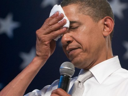 President Obama's approval rating is plunging, according to a new poll.