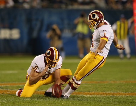 Redskins Release Kicker Neil Rackers