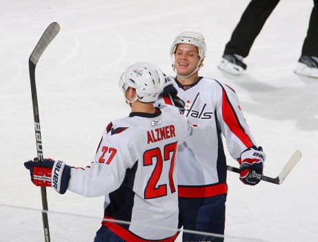 Caps Roommates: Alzner and Carlson