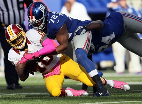 Justin Tuck, Giants Praise RGIII