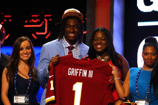 Griffin III Making Jersey History