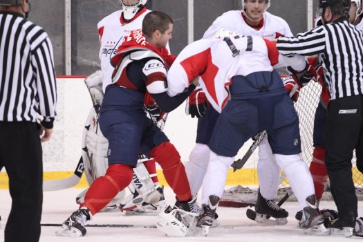 Tempers Flare During Caps' Development Camp