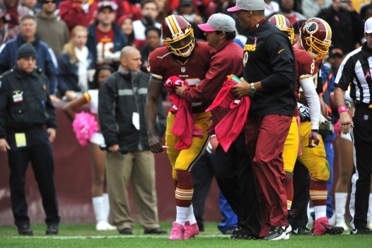RGIII "Thinks" He'll Play Despite Concussion