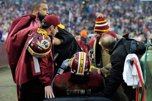 RGIII's MRI Is Clear; Has Knee Sprain