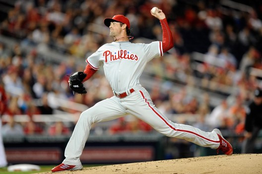 Hamels Suspended for Beaning Bryce Harper