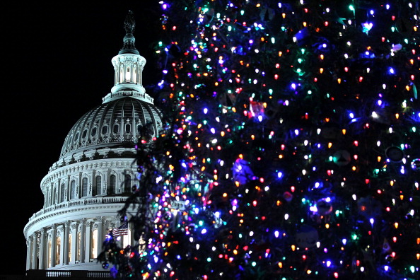 Boehner Lights Capitol Christmas Tree