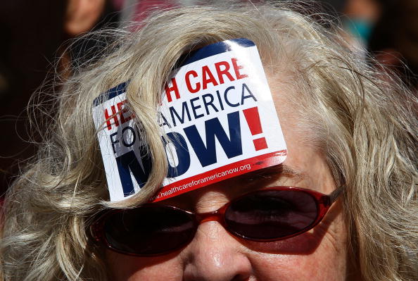 Activists Protest Health Care Industry