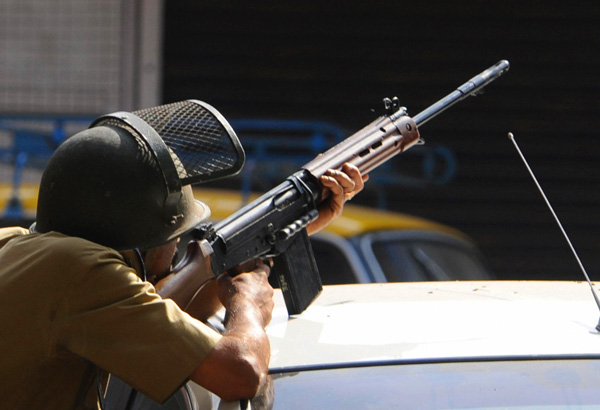 Scenes of Mumbai Carnage and Chaos