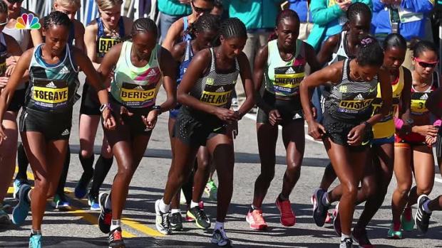 US Finishes Strong But Kenyans Sweep Boston Marathon
