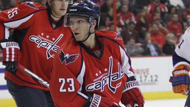 Keith Aucoin: Caps' Newest Proud Papa